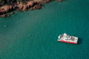 Catamaran rental from Porto-Vecchio, Corse-du-Sud.